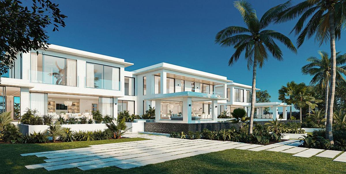 Carlton Villa Large properties for sale on the beach Barbados