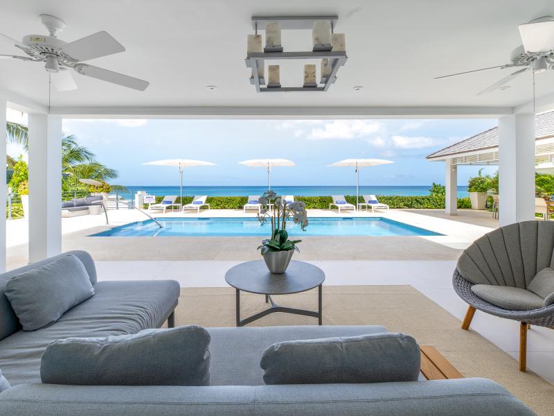 Blue Oyster Villa - Beachfront  , Beach Front , Lower Carlton , St James , West Coast  