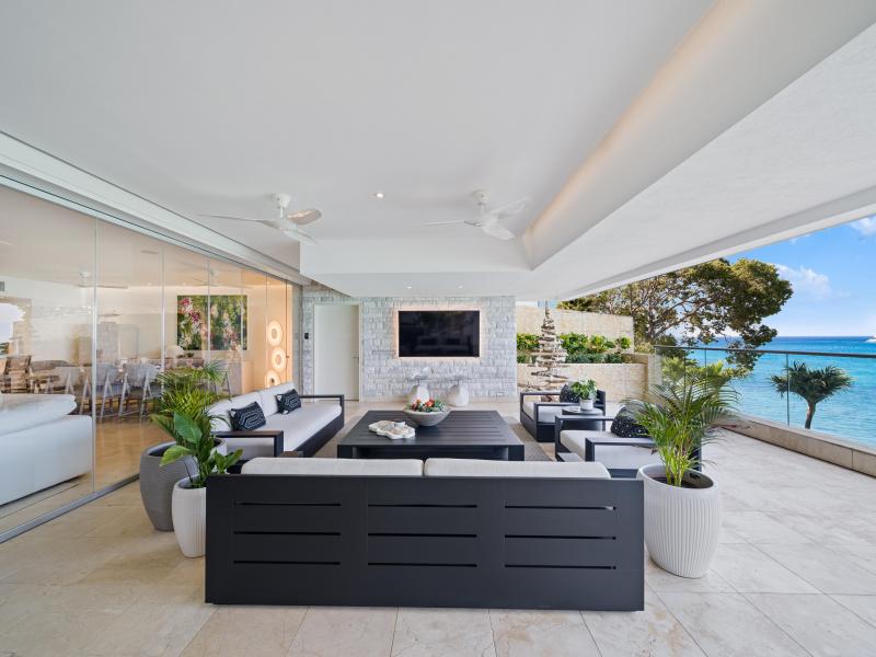 Portico 2 - Beachfront , Beach Front , Prospect , St James , West Coast  