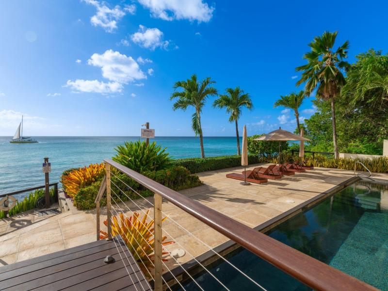 Portico 2 - Beachfront , Beach Front , Prospect , St James , West Coast  