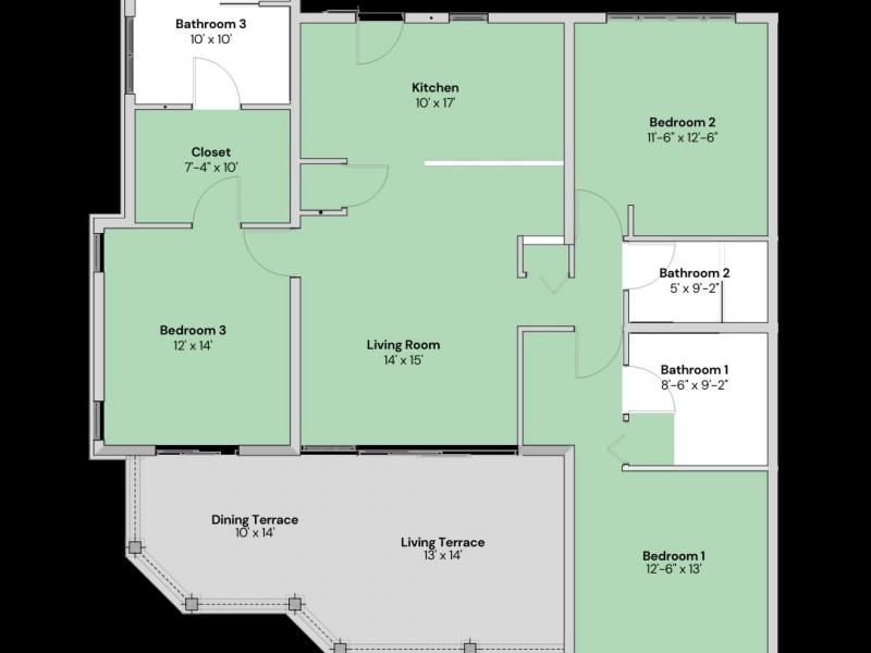 Rockley Residences 3 Bed , Christ Church  , South Coast  