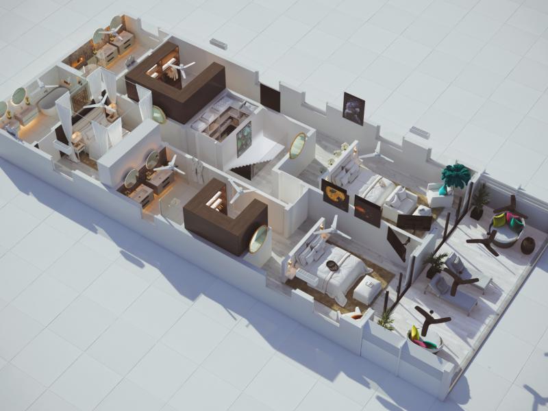 Solaris Beach House - Beachfront , Beach Front , Lower Carlton , St James , West Coast  