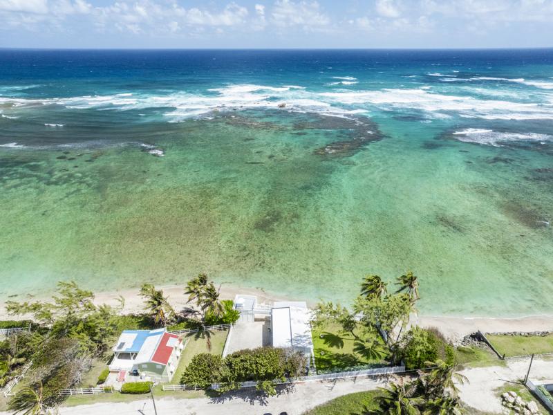 Seascape - Beachfront , Beach Front , East Coast , St John  