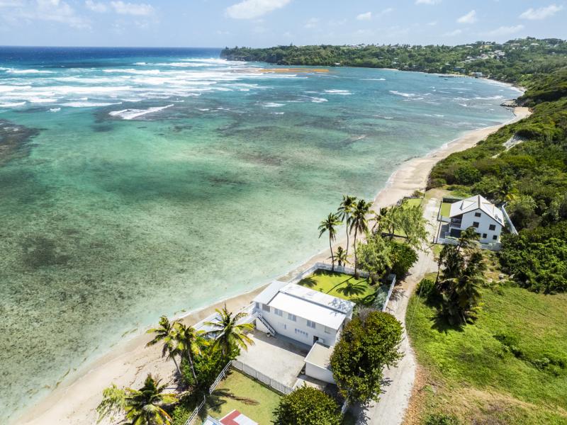 Seascape - Beachfront , Beach Front , East Coast , St John  